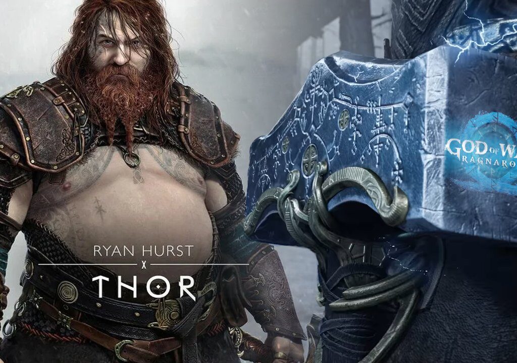 Thor God Of War Ragnarok - Mjonir