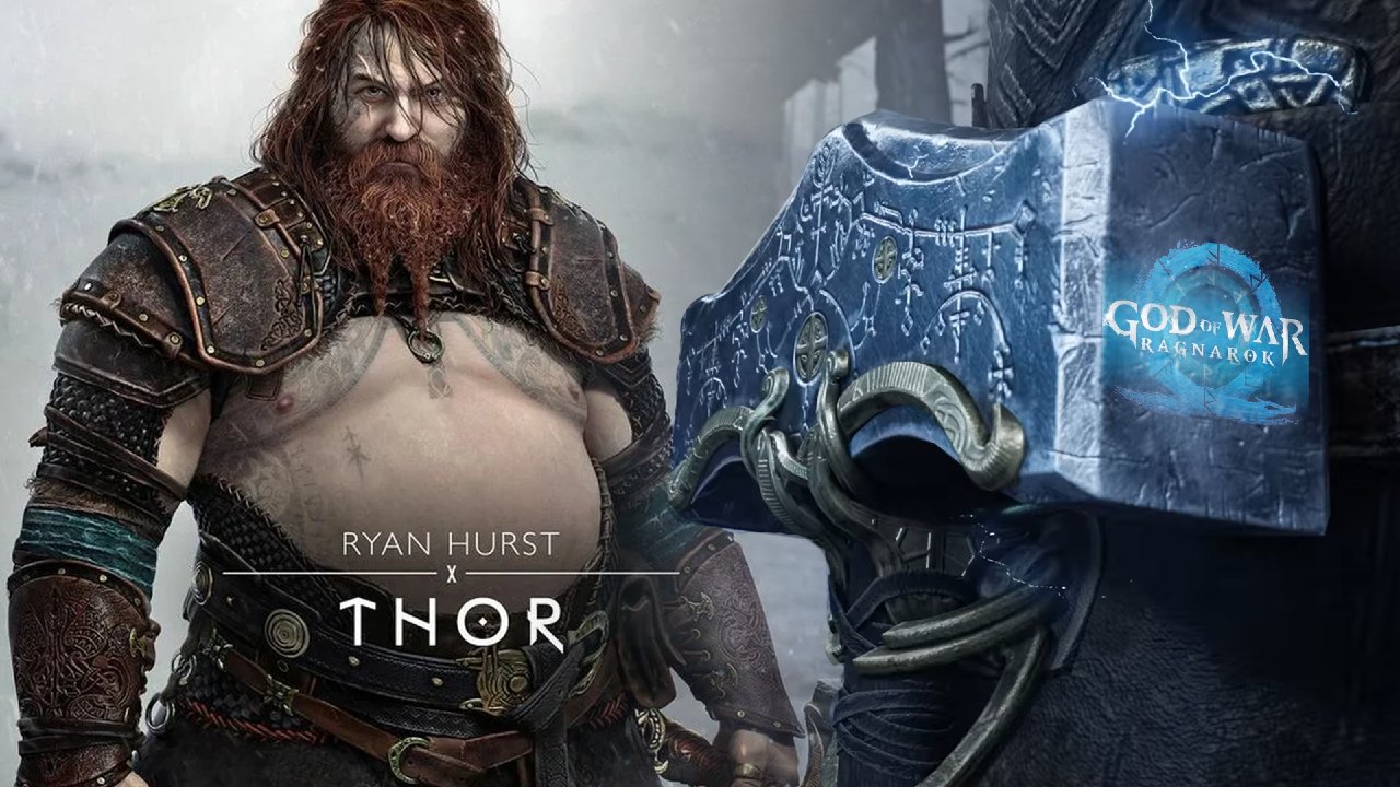 Thor God Of War Ragnarok - Mjonir